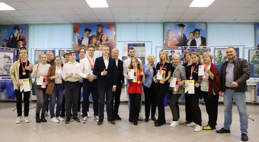 В университете чествуют финалистов X Национального чемпионата WorldSkills Russia - «Технологический университет»
