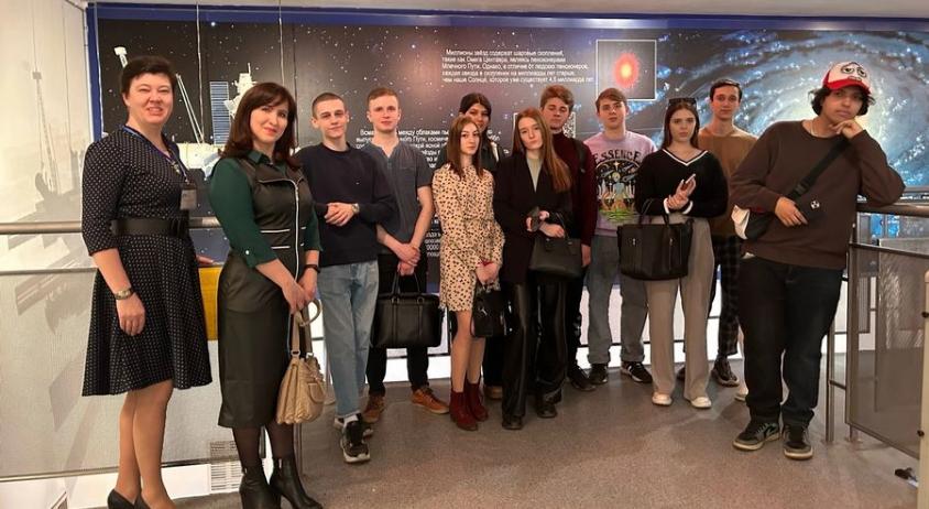 Посещение исторического музея города Королёва группой РСО-22 - «Технологический университет»