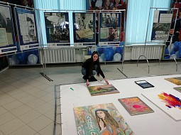 В университете работает выставка «Живопись-2022»