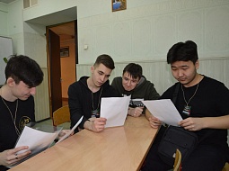 Студенты колледжа приняли участие в Зарнице